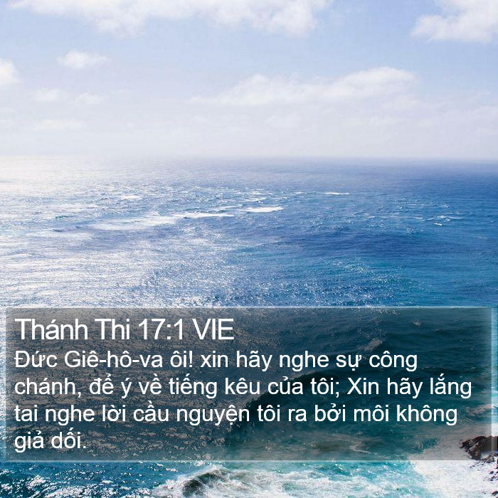 Thánh Thi 17:1 VIE Bible Study