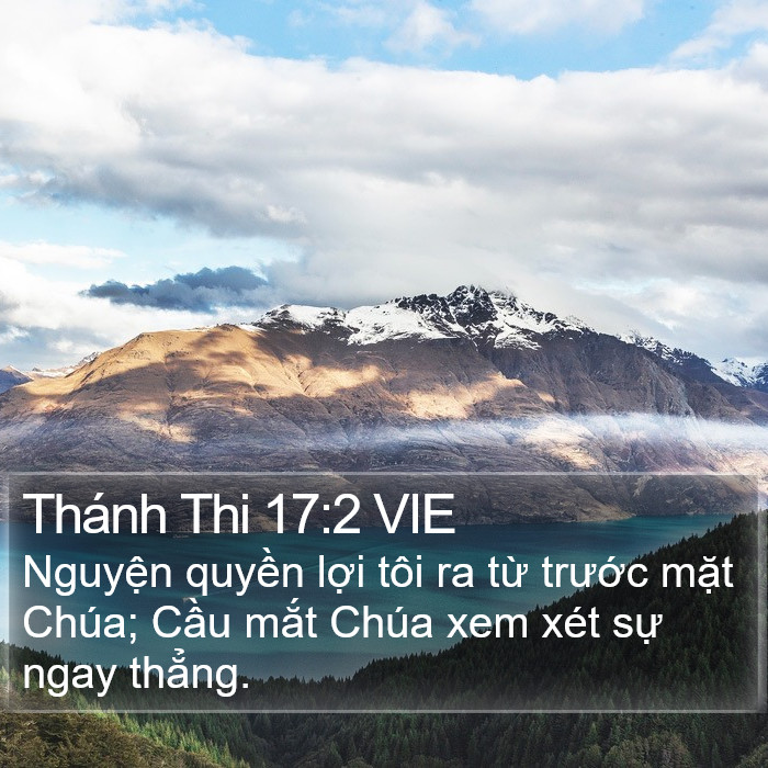 Thánh Thi 17:2 VIE Bible Study