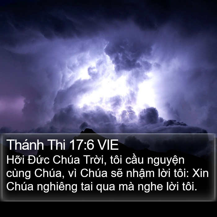 Thánh Thi 17:6 VIE Bible Study