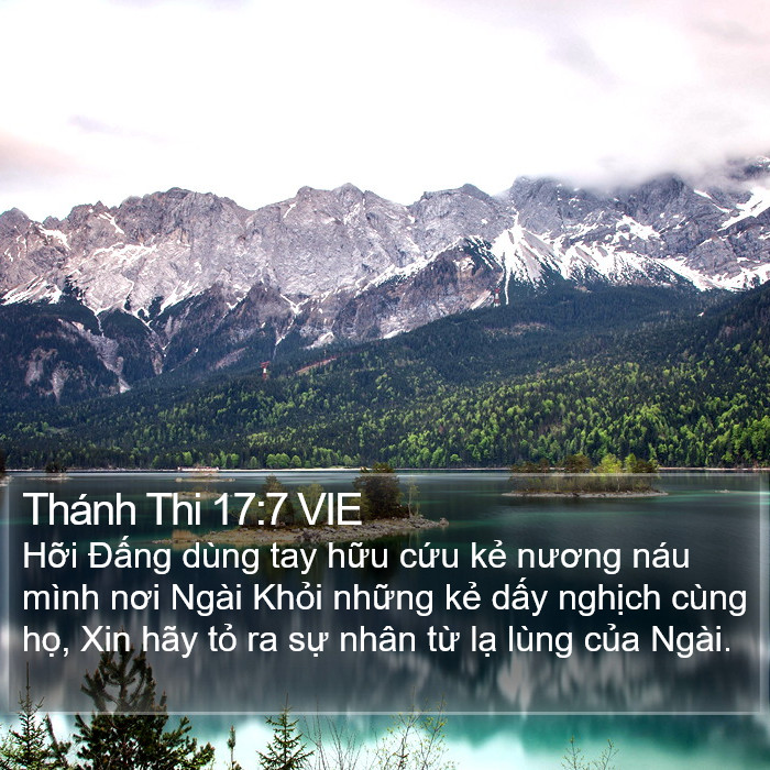 Thánh Thi 17:7 VIE Bible Study