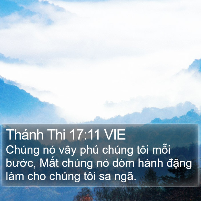 Thánh Thi 17:11 VIE Bible Study