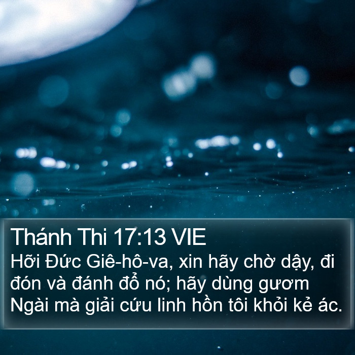 Thánh Thi 17:13 VIE Bible Study