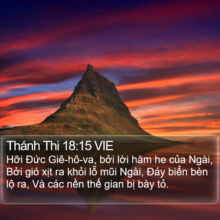 Thánh Thi 18:15 VIE Bible Study