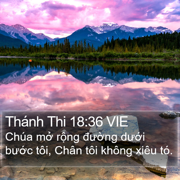 Thánh Thi 18:36 VIE Bible Study