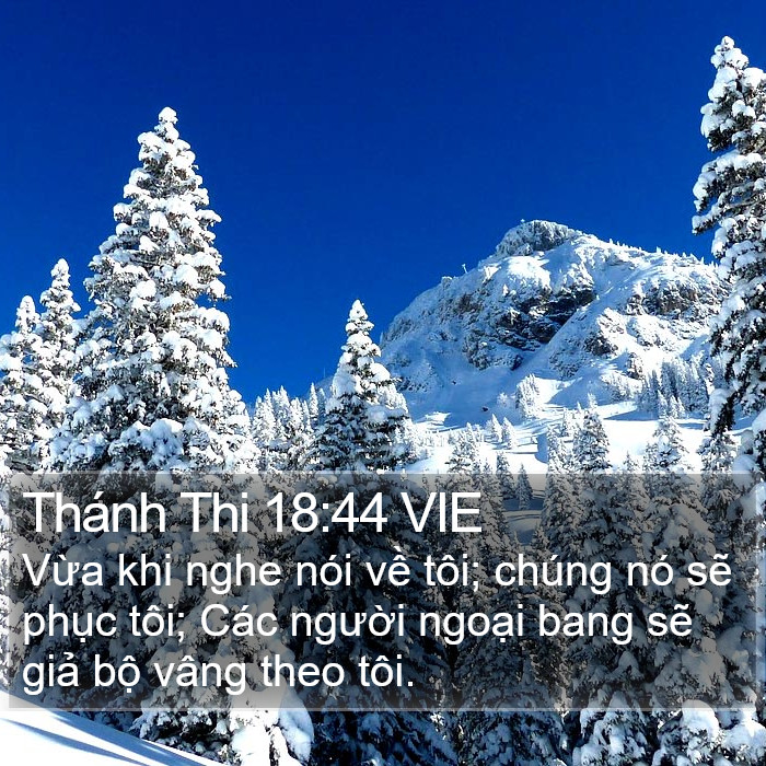 Thánh Thi 18:44 VIE Bible Study