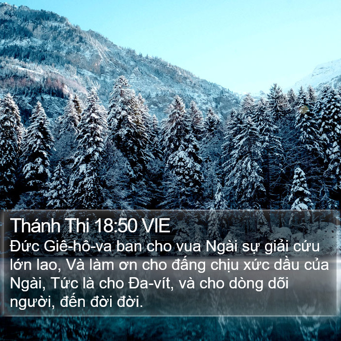 Thánh Thi 18:50 VIE Bible Study