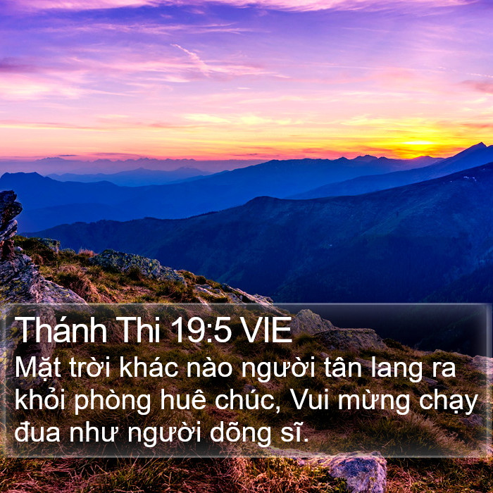 Thánh Thi 19:5 VIE Bible Study