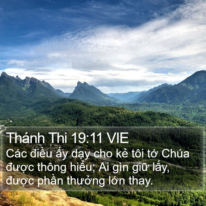 Thánh Thi 19:11 VIE Bible Study