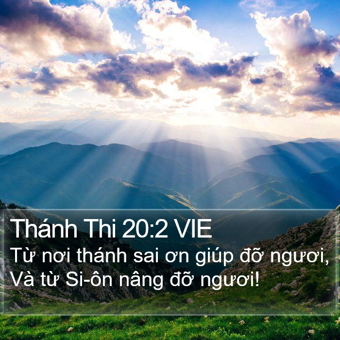 Thánh Thi 20:2 VIE Bible Study