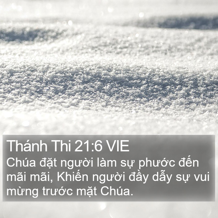 Thánh Thi 21:6 VIE Bible Study