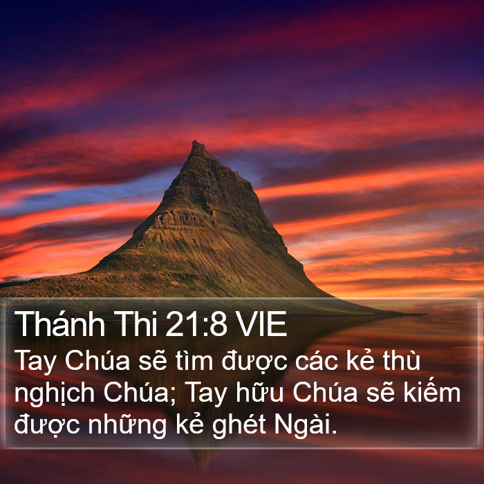 Thánh Thi 21:8 VIE Bible Study