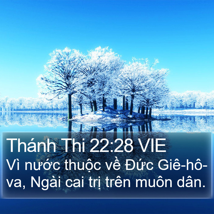 Thánh Thi 22:28 VIE Bible Study