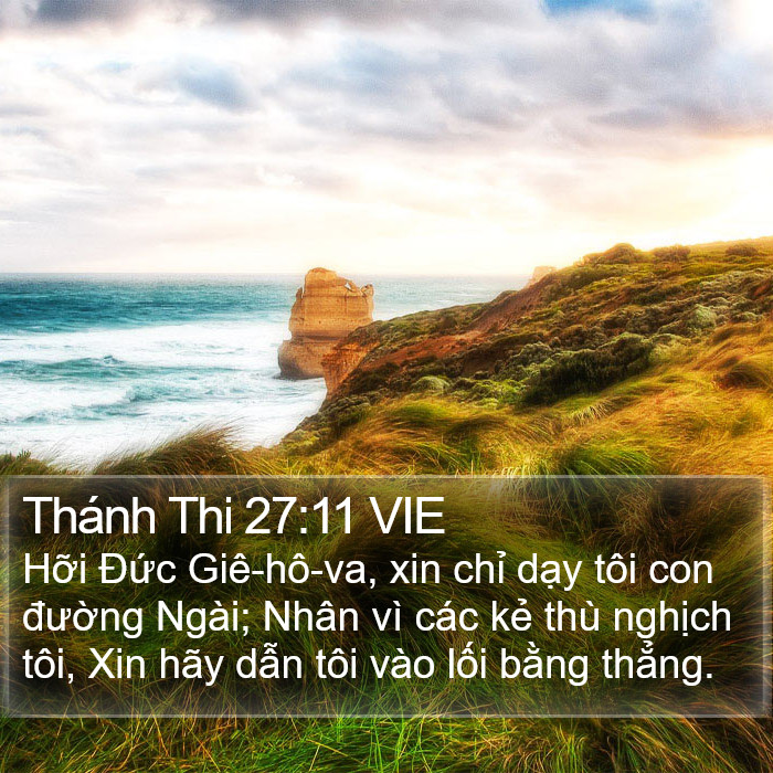 Thánh Thi 27:11 VIE Bible Study