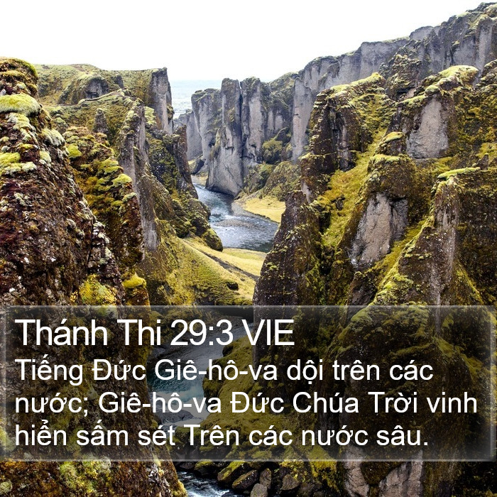 Thánh Thi 29:3 VIE Bible Study