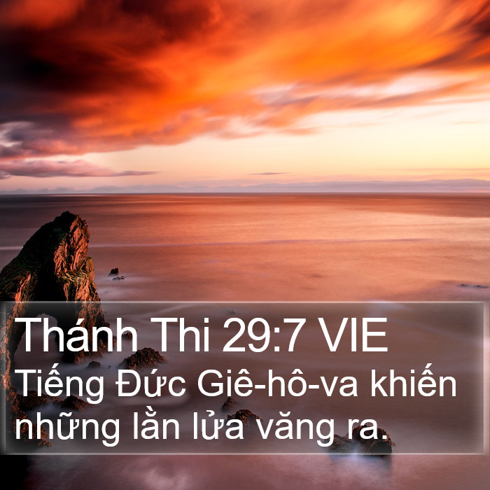 Thánh Thi 29:7 VIE Bible Study