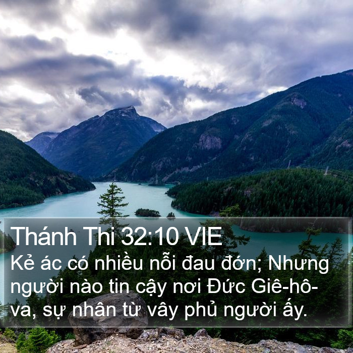 Thánh Thi 32:10 VIE Bible Study