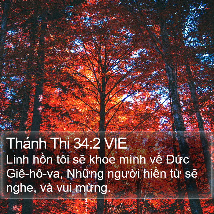Thánh Thi 34:2 VIE Bible Study