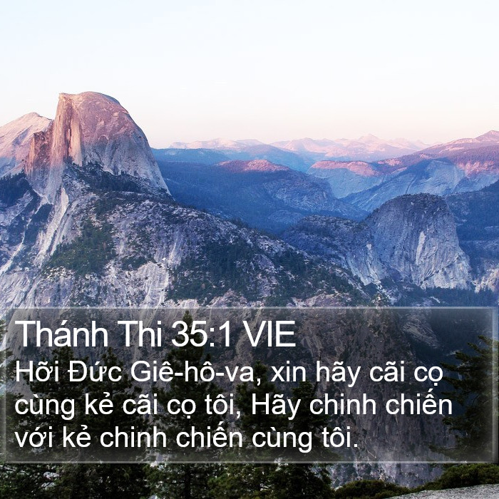 Thánh Thi 35:1 VIE Bible Study