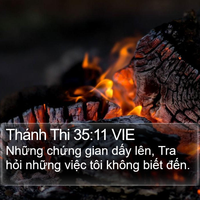 Thánh Thi 35:11 VIE Bible Study