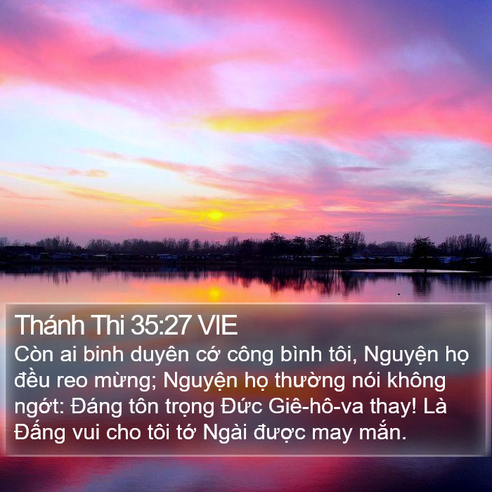 Thánh Thi 35:27 VIE Bible Study