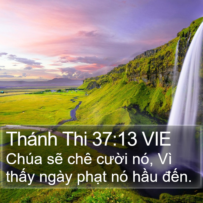 Thánh Thi 37:13 VIE Bible Study