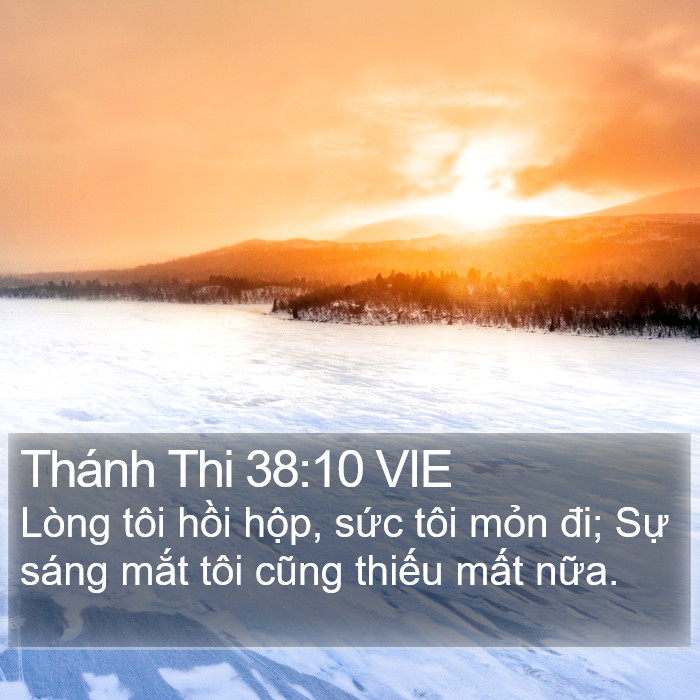 Thánh Thi 38:10 VIE Bible Study