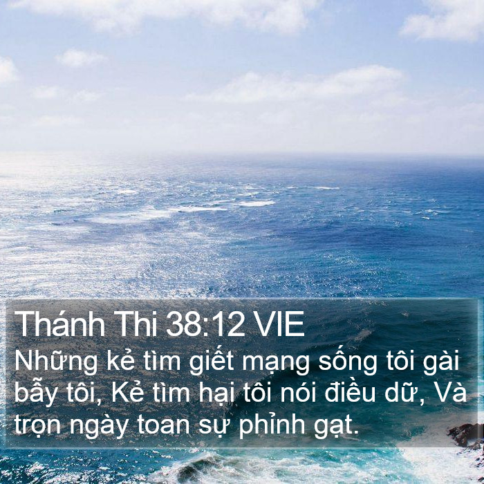 Thánh Thi 38:12 VIE Bible Study