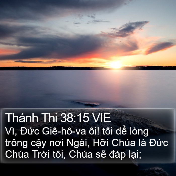 Thánh Thi 38:15 VIE Bible Study