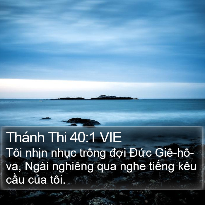 Thánh Thi 40:1 VIE Bible Study