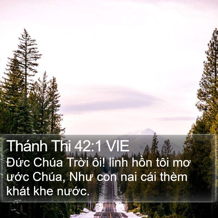 Thánh Thi 42:1 VIE Bible Study