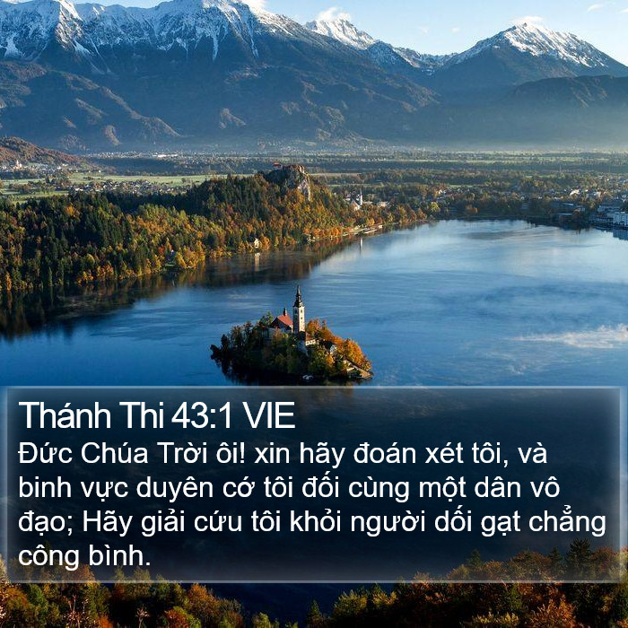 Thánh Thi 43:1 VIE Bible Study