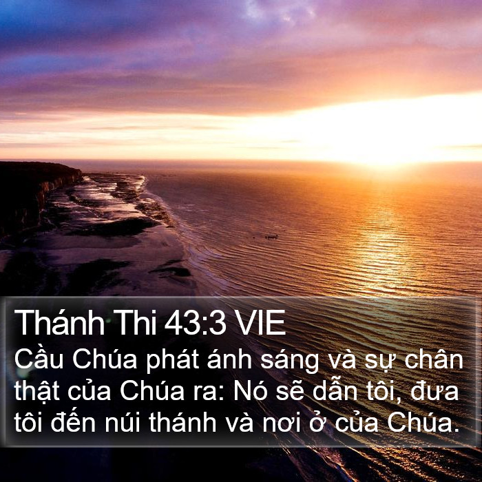 Thánh Thi 43:3 VIE Bible Study