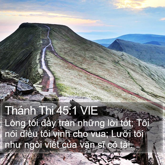 Thánh Thi 45:1 VIE Bible Study