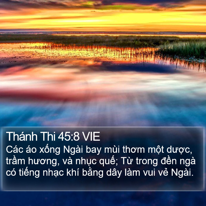 Thánh Thi 45:8 VIE Bible Study