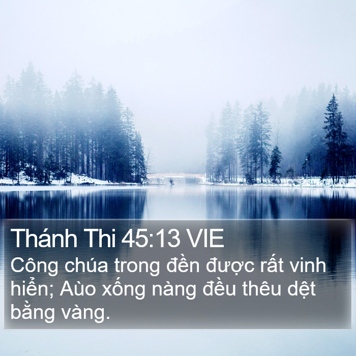 Thánh Thi 45:13 VIE Bible Study