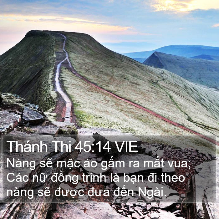 Thánh Thi 45:14 VIE Bible Study