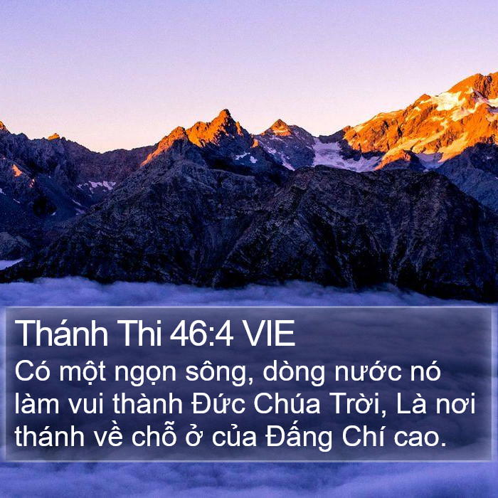 Thánh Thi 46:4 VIE Bible Study