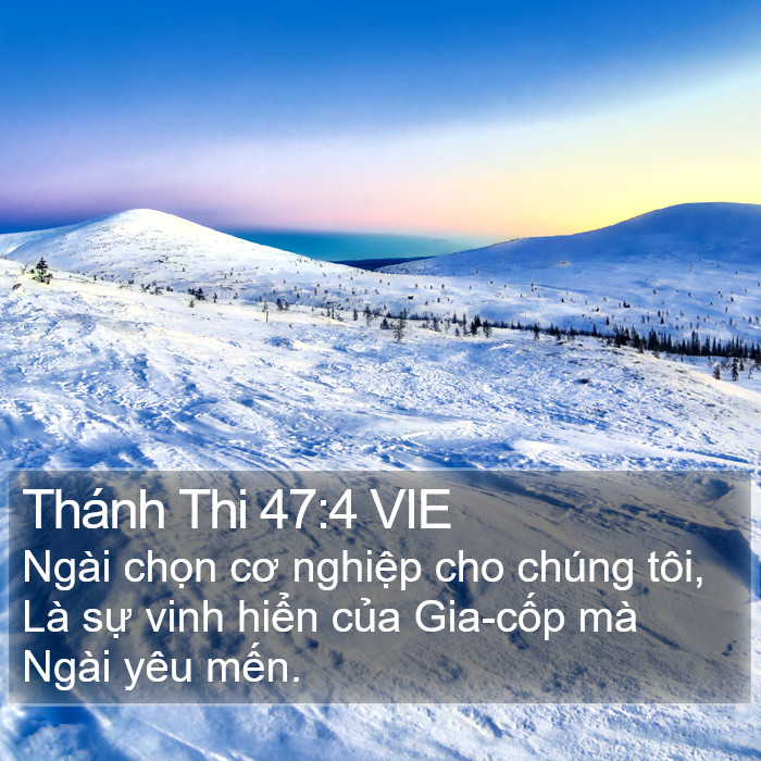 Thánh Thi 47:4 VIE Bible Study