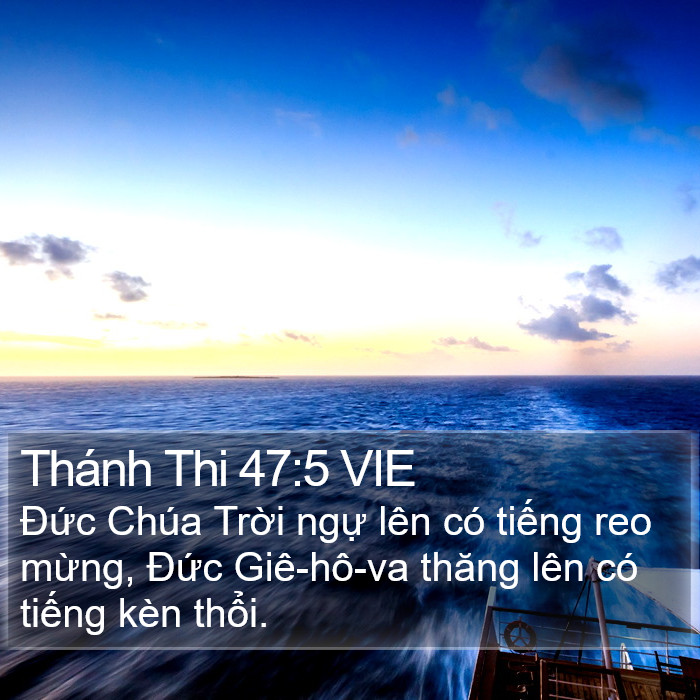 Thánh Thi 47:5 VIE Bible Study