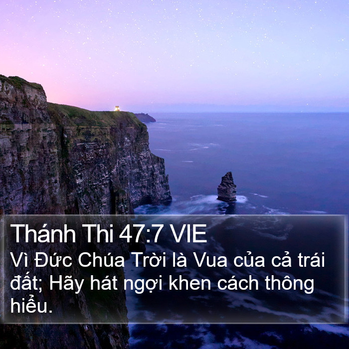 Thánh Thi 47:7 VIE Bible Study