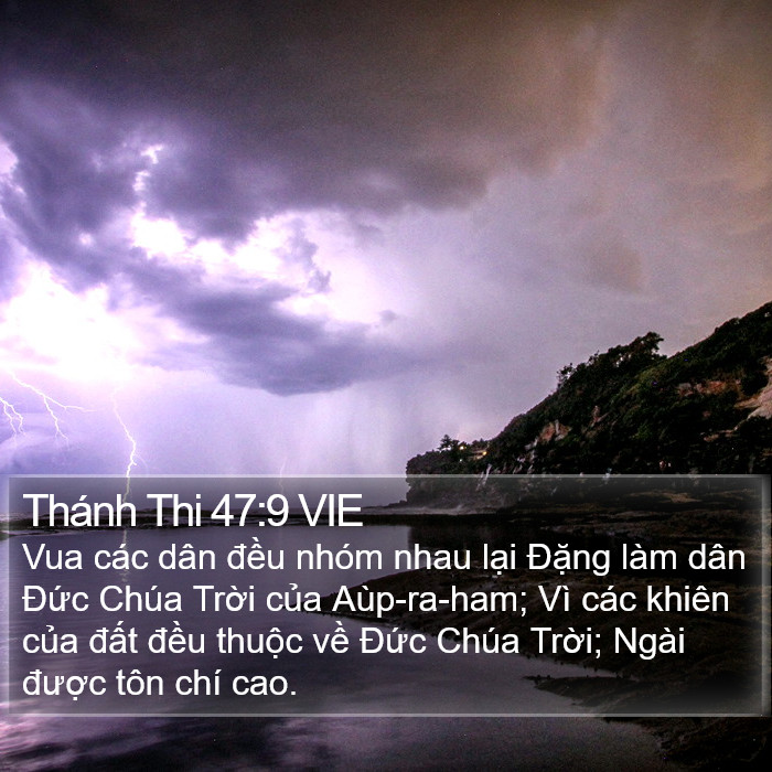 Thánh Thi 47:9 VIE Bible Study