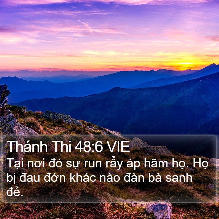 Thánh Thi 48:6 VIE Bible Study