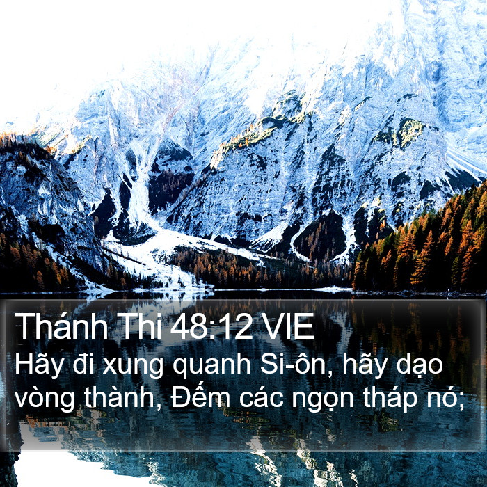 Thánh Thi 48:12 VIE Bible Study