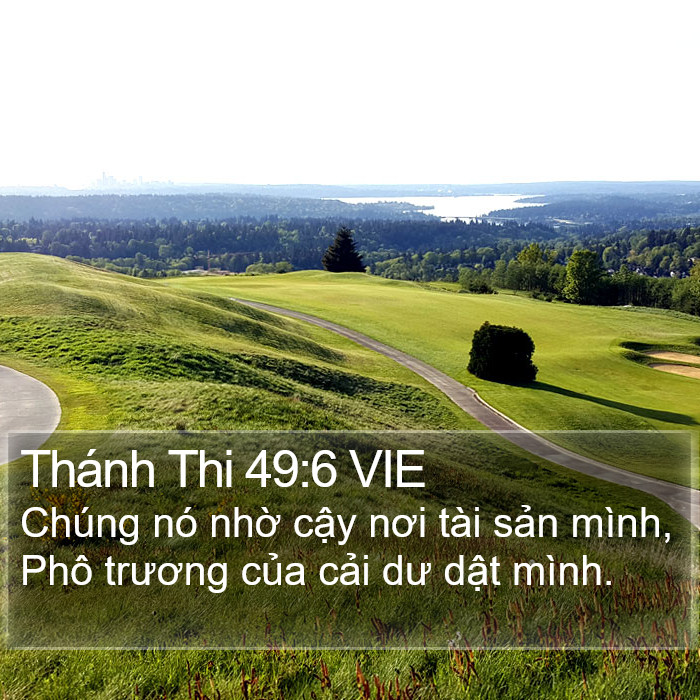 Thánh Thi 49:6 VIE Bible Study