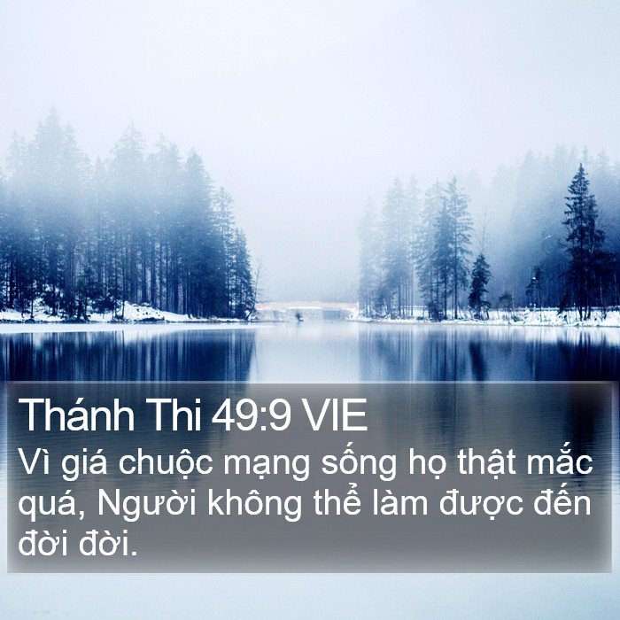 Thánh Thi 49:9 VIE Bible Study