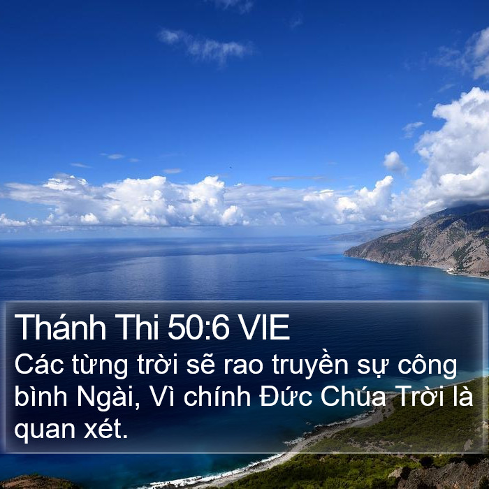 Thánh Thi 50:6 VIE Bible Study