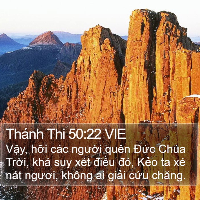 Thánh Thi 50:22 VIE Bible Study
