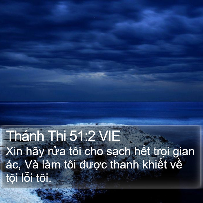 Thánh Thi 51:2 VIE Bible Study