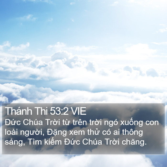 Thánh Thi 53:2 VIE Bible Study
