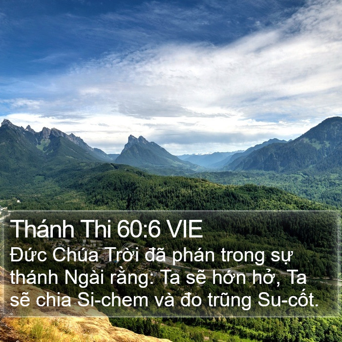 Thánh Thi 60:6 VIE Bible Study